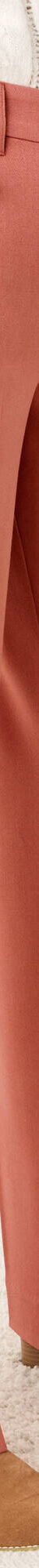 Elegante, rechte broek, effen (paprika) Elegante, rechte broek, effen (paprika)